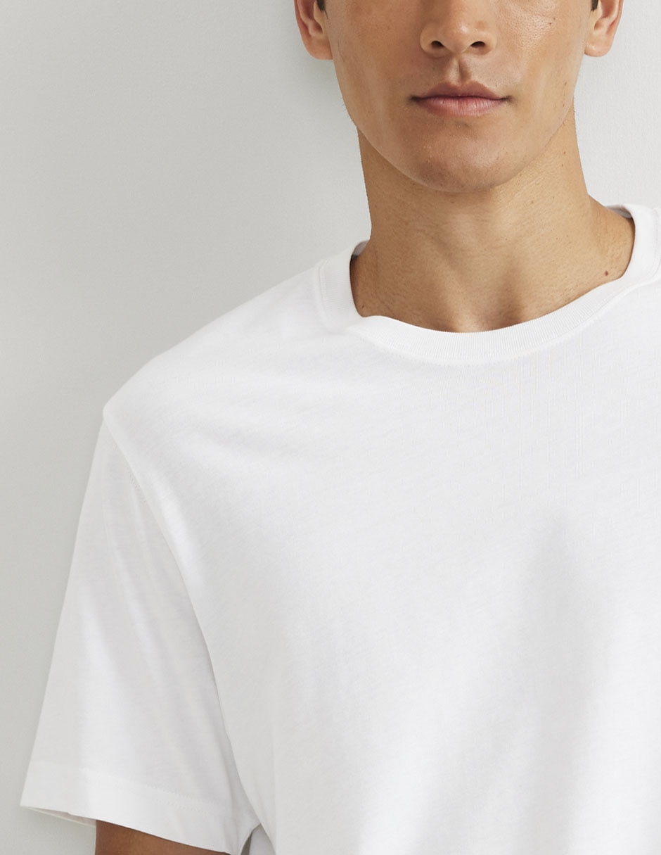 Playera cuello redondo para hombre 3