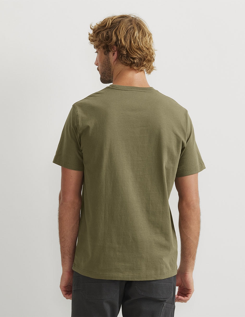 Playera cuello redondo para hombre 2