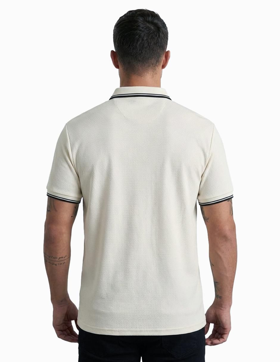 Playera tipo polo Essentials para hombre 3