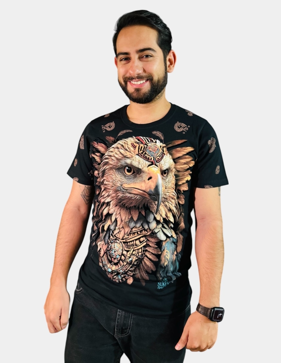 Playera Nukuy cuello redondo para hombre