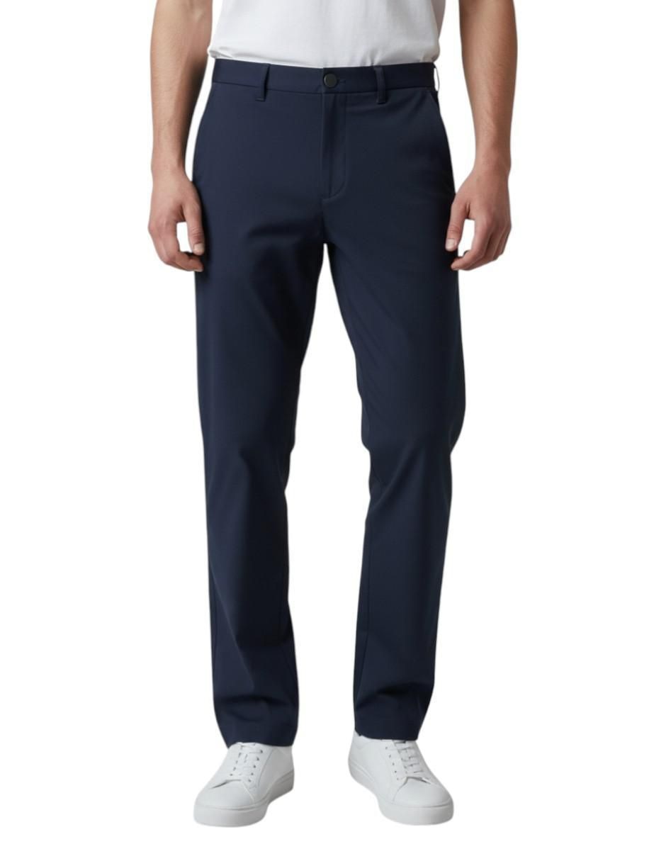 Pantalón de vestir recto para hombre 1