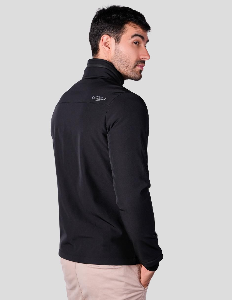 Chamarra casual impermeable capucha desmontable para hombre 5