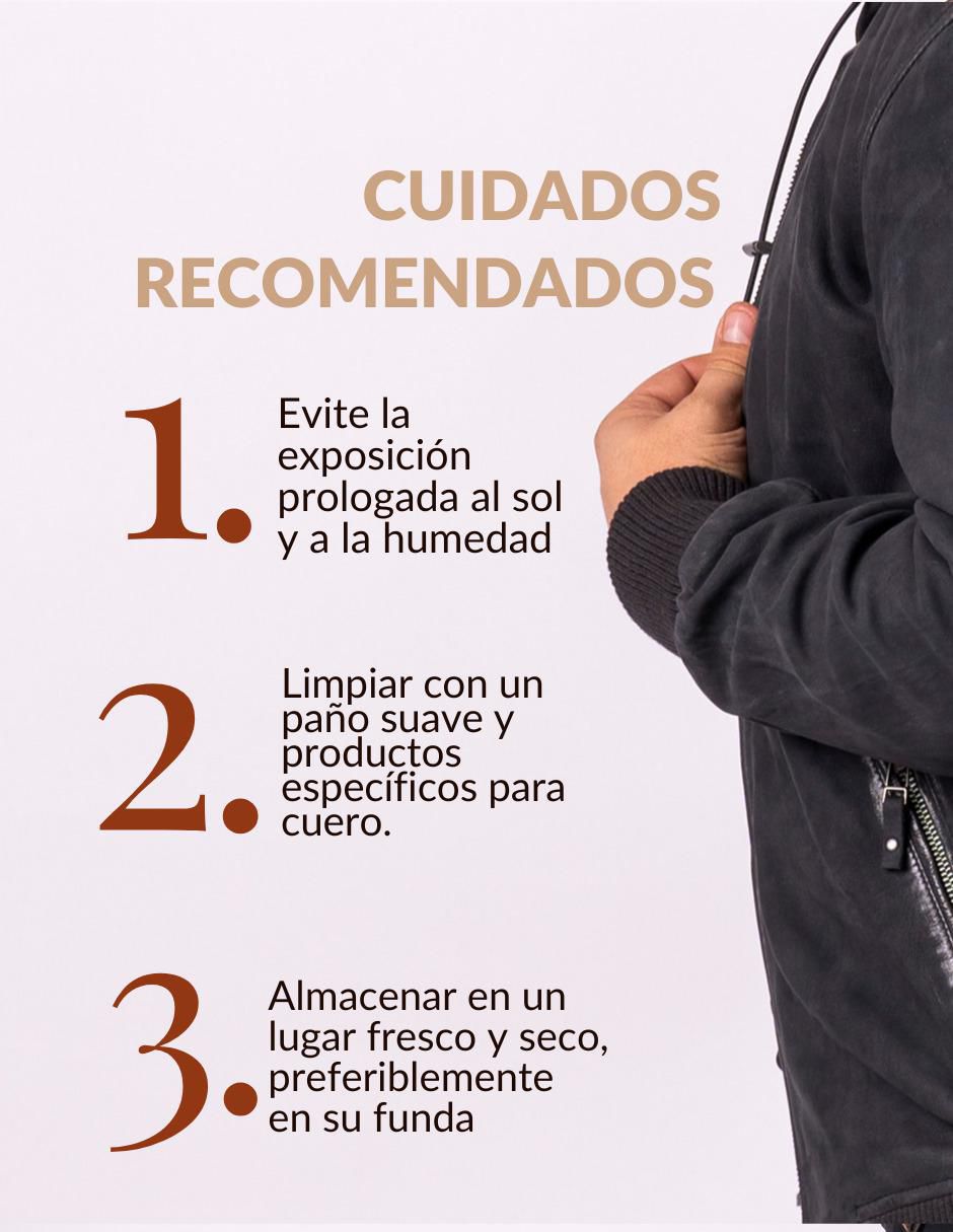 Chamarra casual Capuccio de piel con capucha para hombre 6