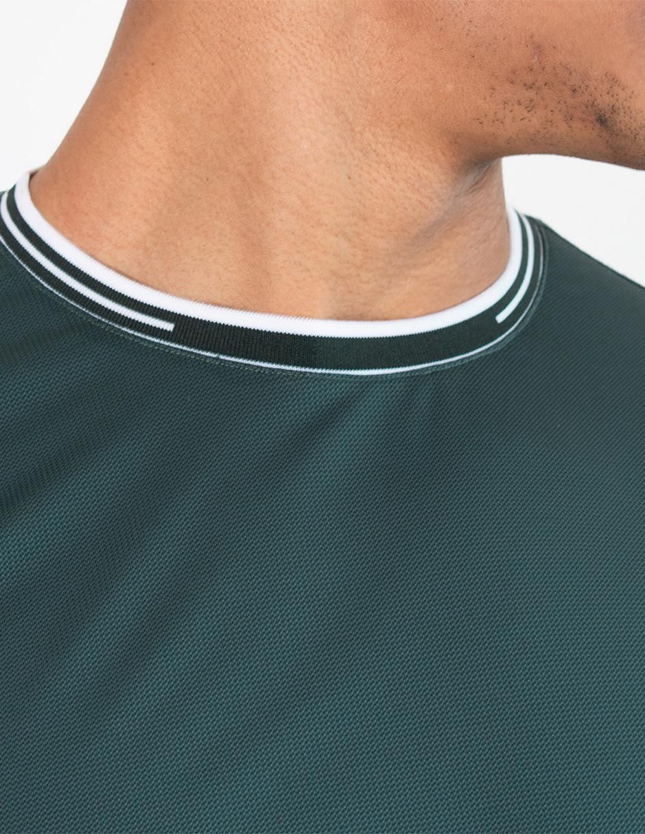 Playera cuello redondo para hombre 4