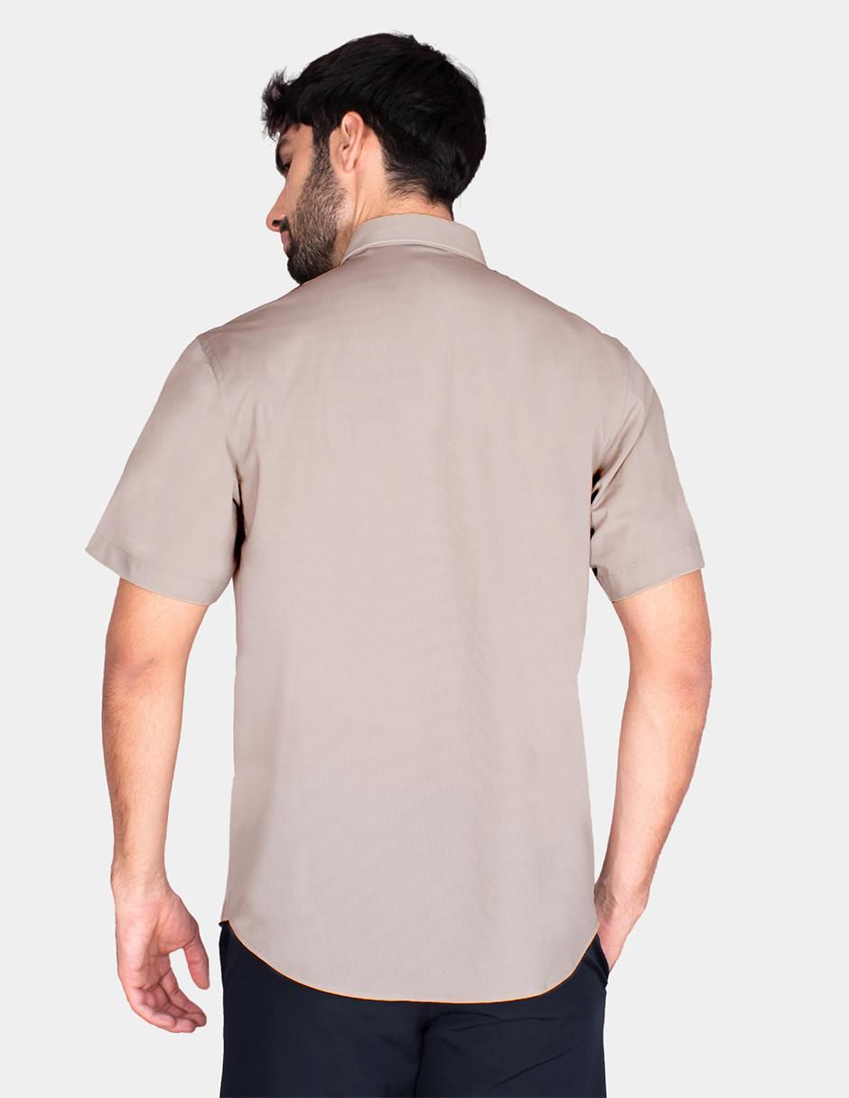 "camisa/sobrecamisa" clásico generra "de" (si aplica) nylon "manga" corta "para hombre"