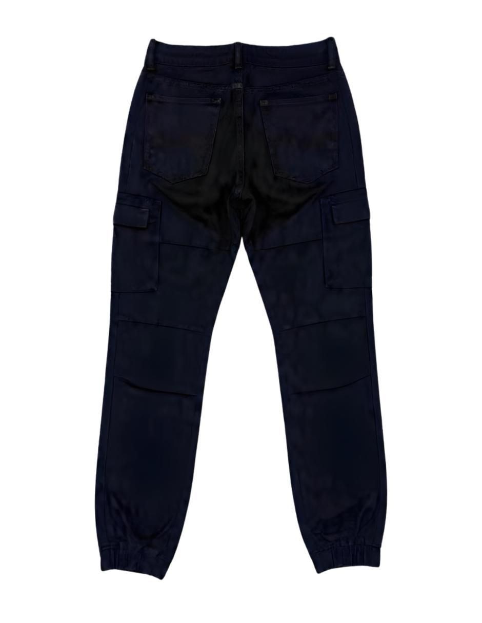 Pantalón casual jogger de gabardina para hombre 3