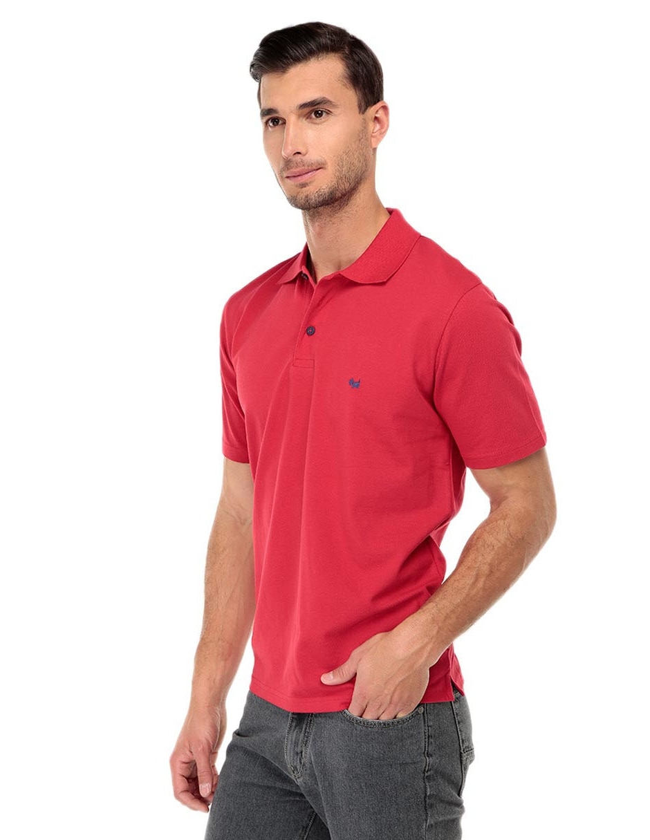 PLAYERA POLO FERRIONI 6824U P, G, ROJO