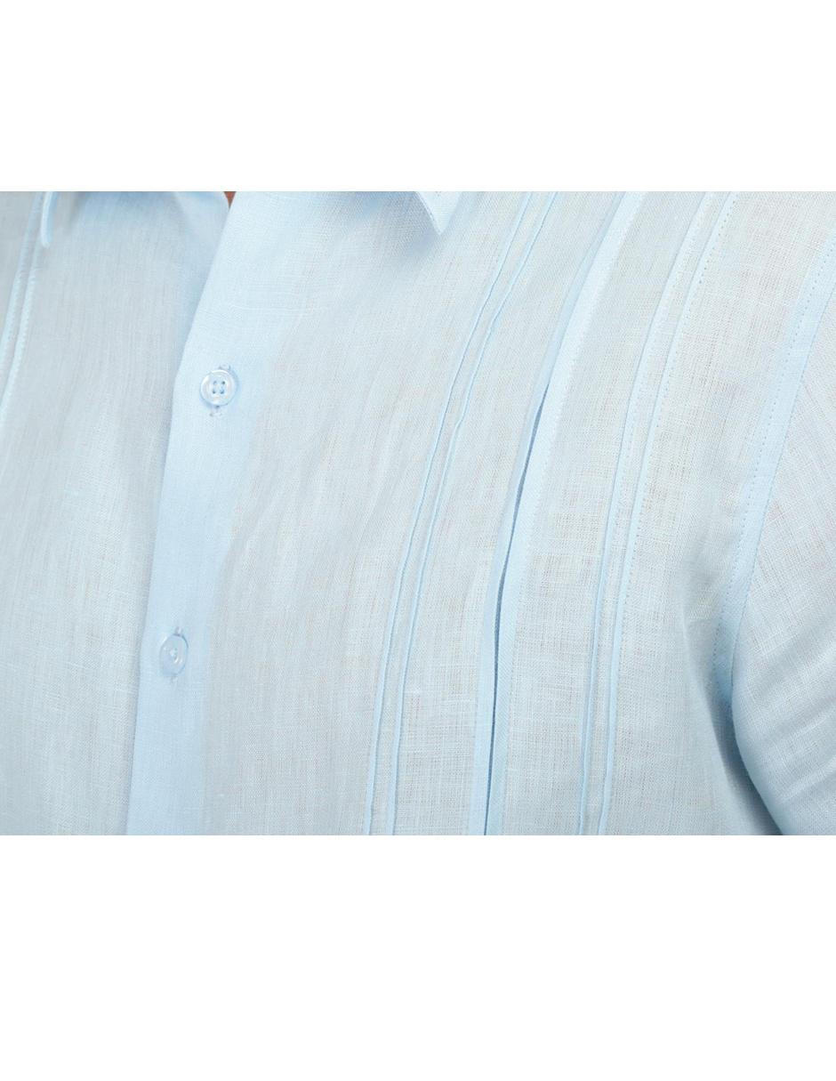 Guayabera manga corta para hombre 4