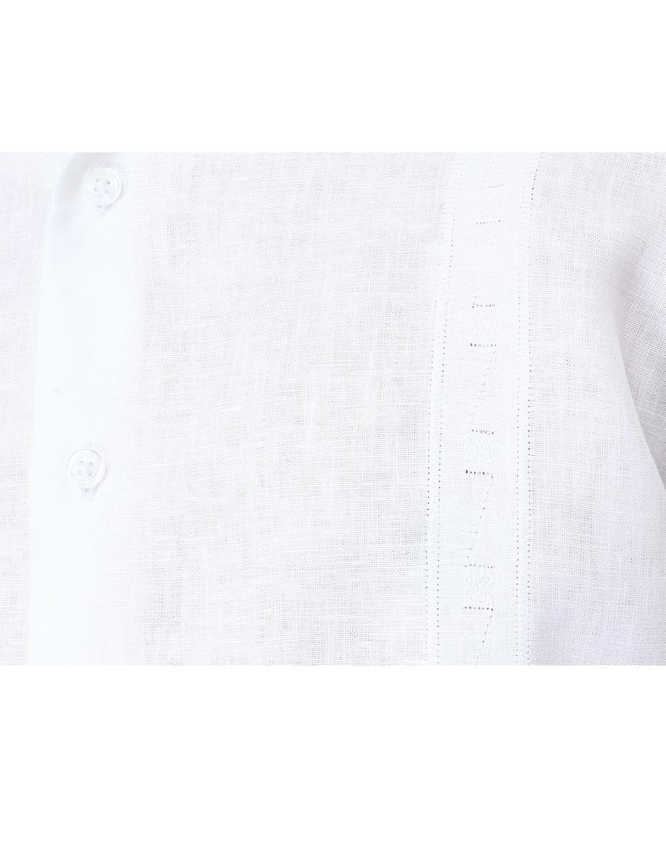GUAYABERA ÁBITO 1709 M/L LI, G, BLANCO