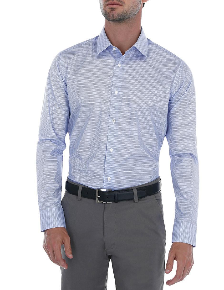 Camisa casual de algodón manga larga para hombre 2