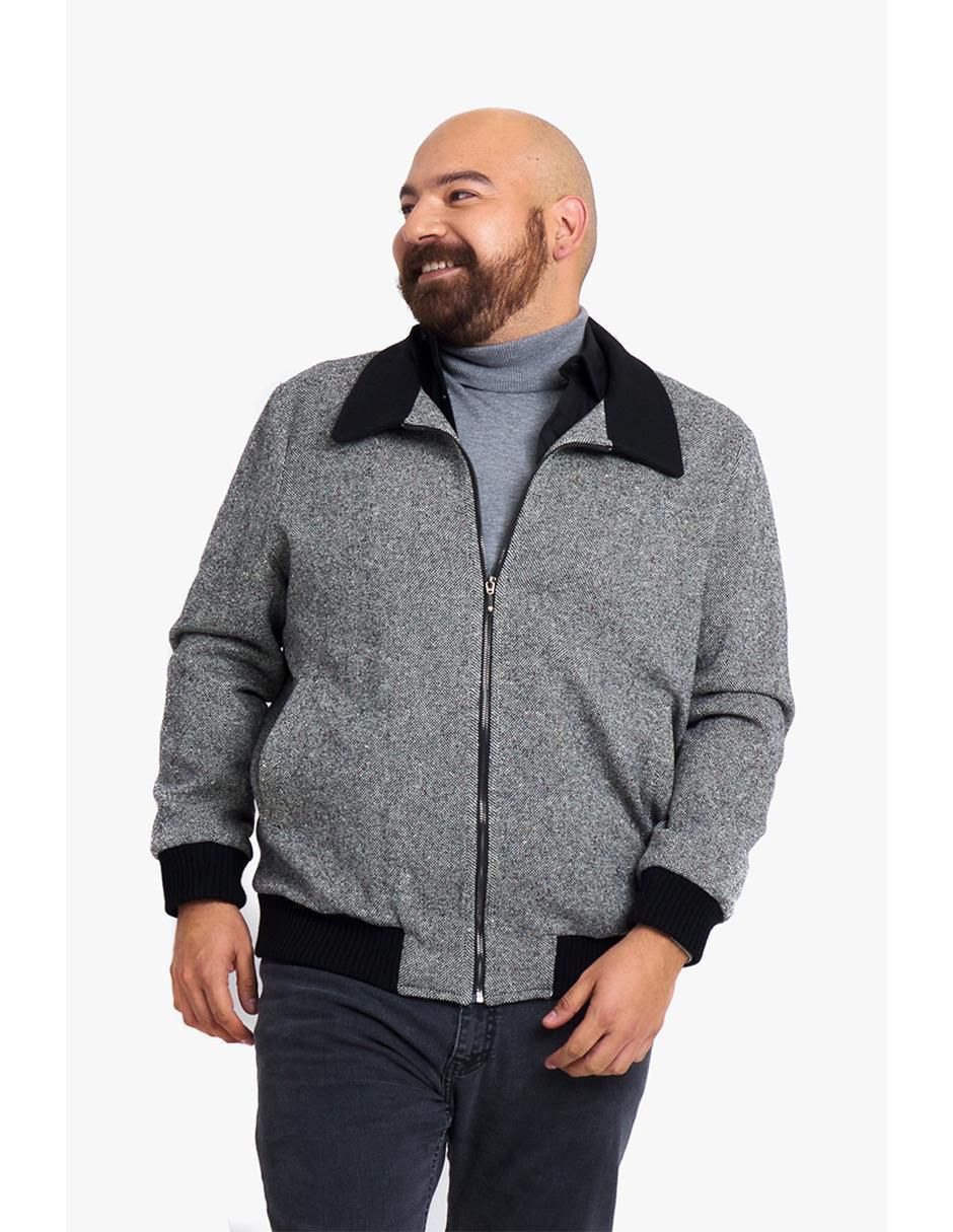 Chamarra bomber impermeable con bolsillos para hombre 1