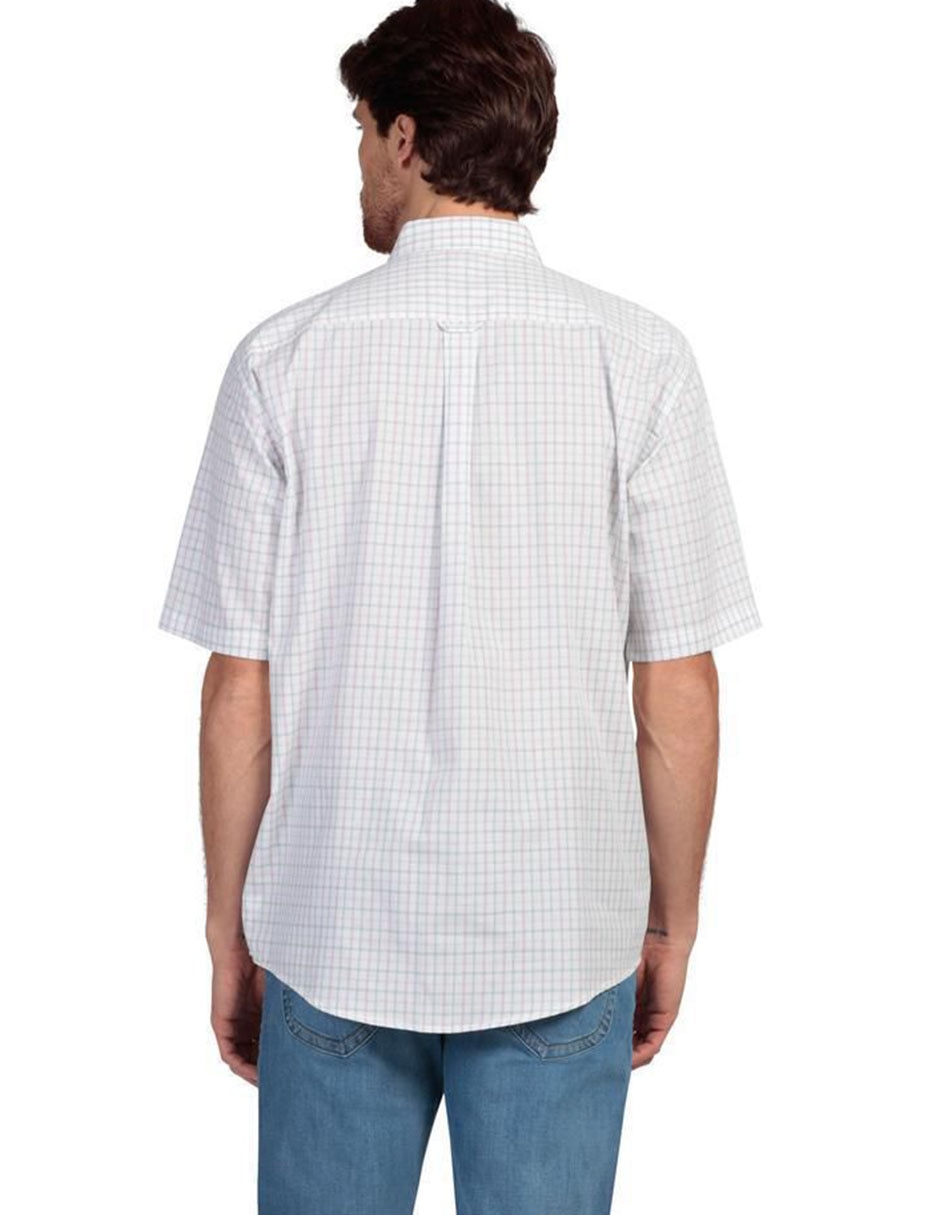 Camisa casual de algodón manga corta para hombre 3